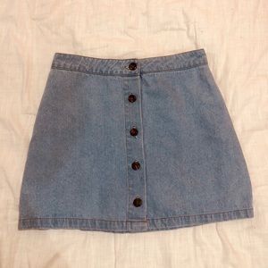 Forever 21 Jean Skirt